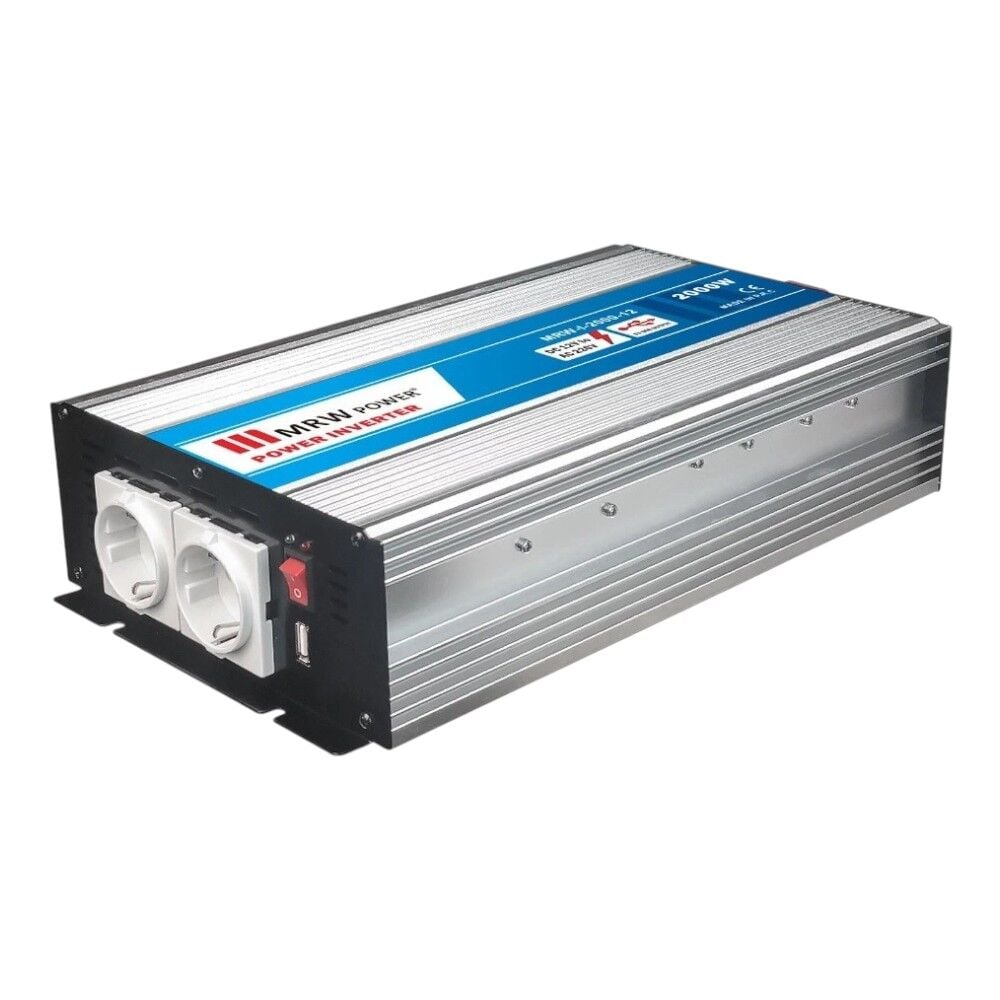 MRW Power 2000Watt 12V-220Volt Inverter MRW-I-2000-12