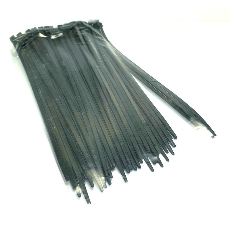 CLASS CT36200B 20cm Siyah Kablo Bağı Cırt Kelepçe 100Adet
