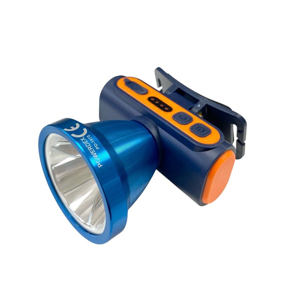 Powerdex PD-1972 Şarjlı Ledli Profesyonel Kafa Lambası