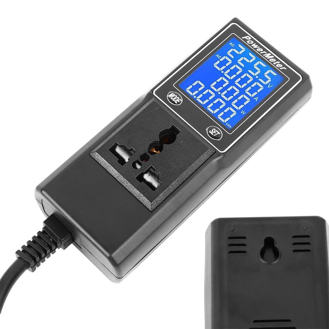 PowerMaster PM-26400 Dijital Ekranlı Volt Amper Watt HZ Güç Ölçer