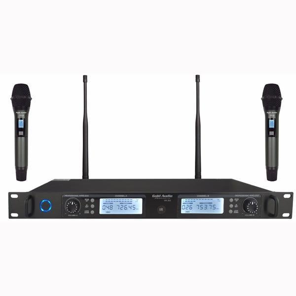 Gold Audio PRO2002 UHF EL+EL Telsiz Mikron Set 2Li