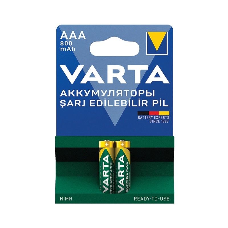 VARTA AAA 800mA NiMH Şarjlı İnce Kalem Pil