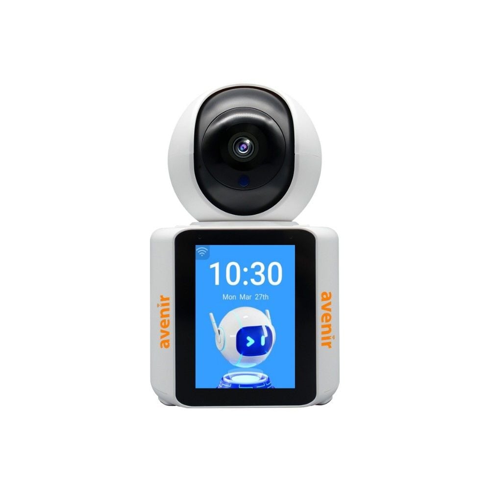 Avenir Av-s225 Dahili Ekranlı ''Görüntülü Görüşme'' Özellikli Kablosuz Kamera 360° 1080p Akıllı Kamera