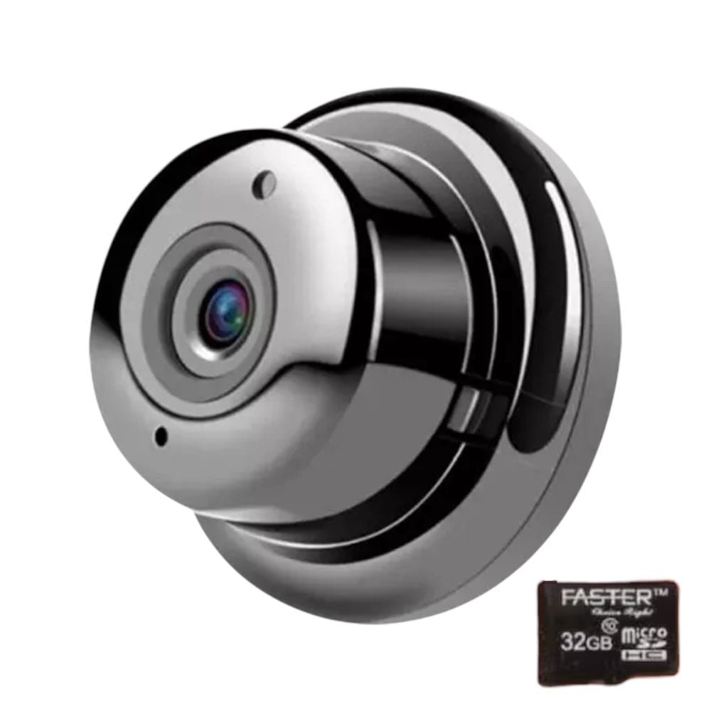 Powermaster PM-4792 V380 32GB SD Kartlı Gece Görüşlü Mikrofonlu 1080P Mini Wifi IP Kamera
