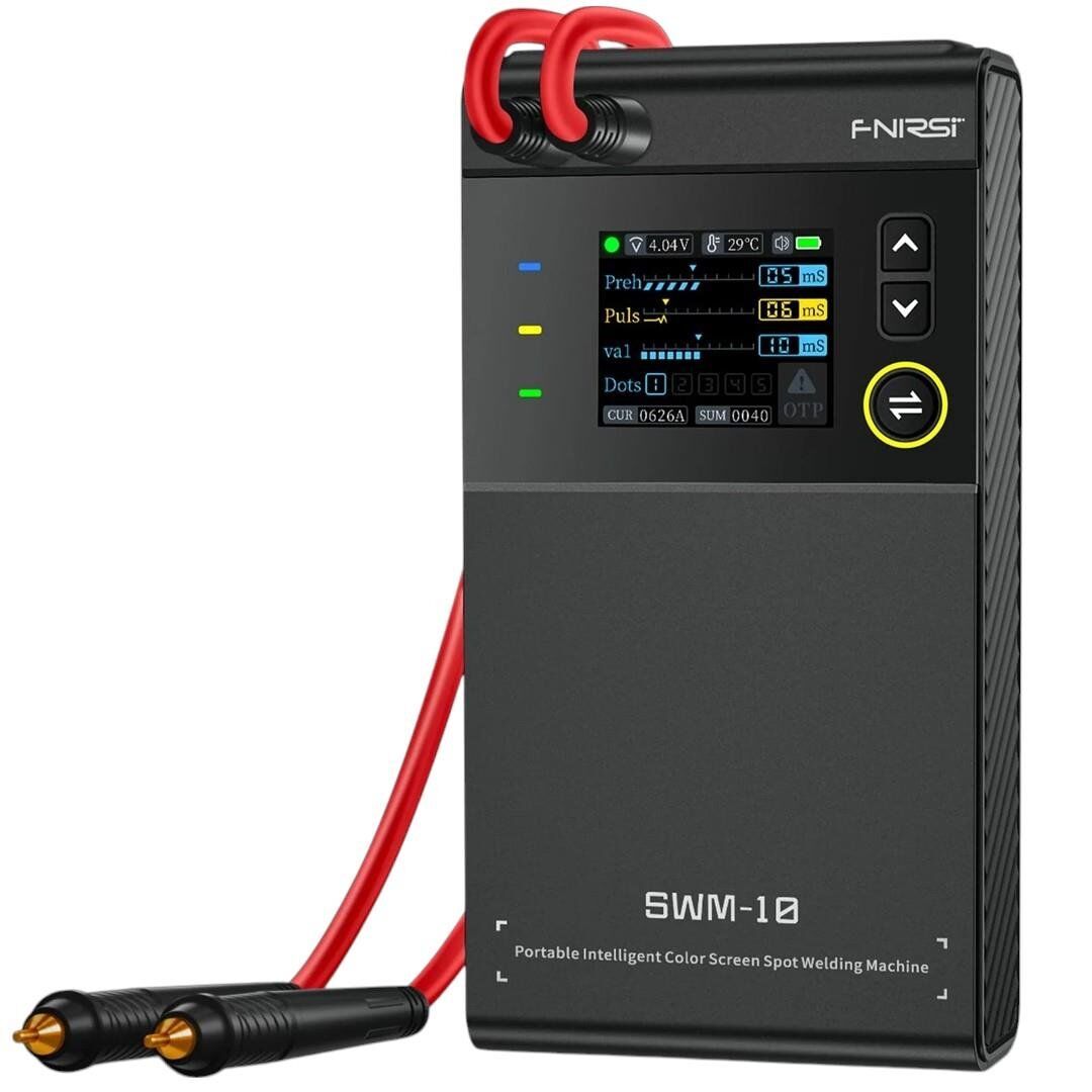 Powermaster PM-26661 Taşınabilir 5000Mah Pil Punta Kaynak Makinesi 2in1 Akıllı Renkli Ekran