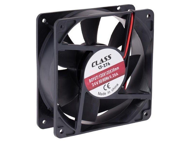 Class 120x120x38mm DC 24Volt Fan
