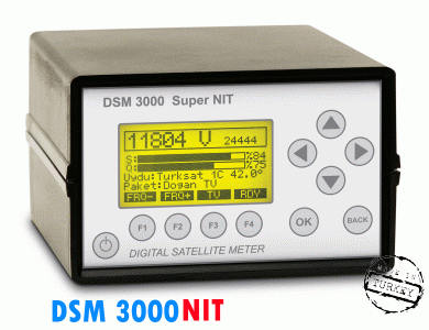 DSM 3000 NIT Spektrumlu Uydu Bulucu