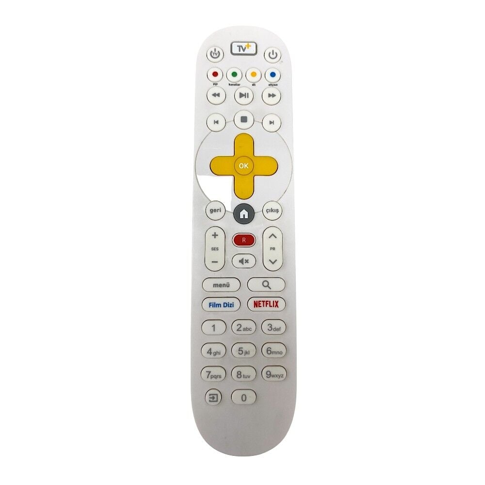 Turkcell Tv + Plus Netflix Tuşlu Kumanda
