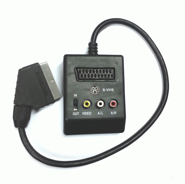 Scart Çoklayıcı 1'Li+3 RCA+S VİDEO