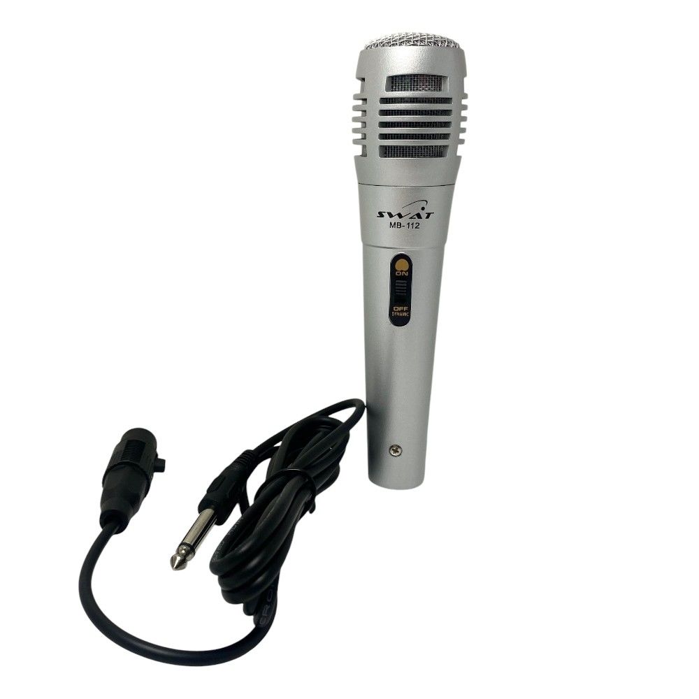 Swat MB112 Kablolu Gri El Mikrofon