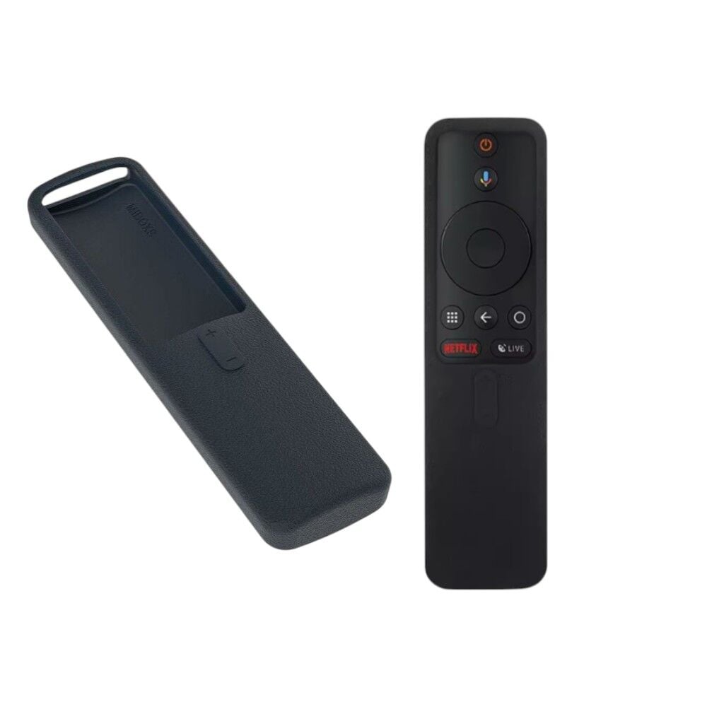 Xiaomi Kumanda Uyumlu Silikon Koruma Kılıfı - Siyah