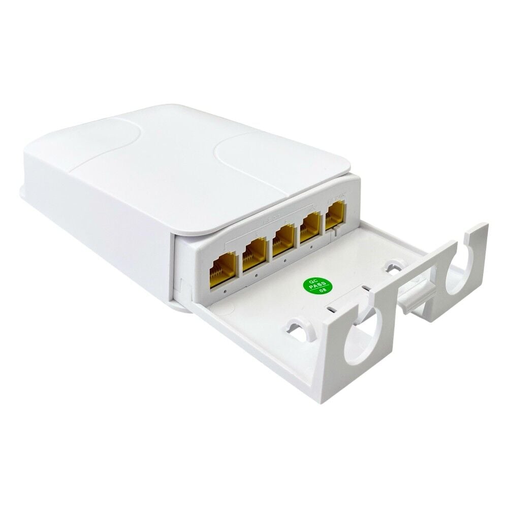 Novacom NVC-EBT14GW-A 10/100/1000Mbps 1/4 Dış Ortam Gigabit POE Repeater