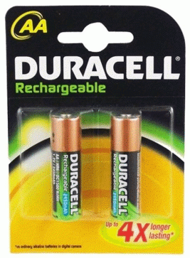 DURACELL 1,2V 2450ma Şarjlı Kalem Pil AA