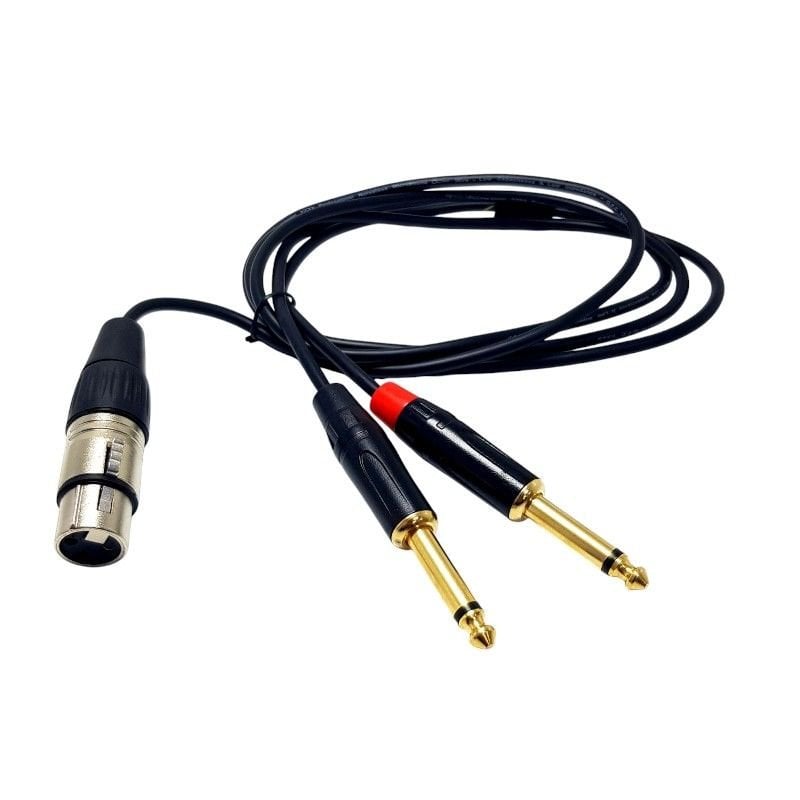 MagicVoice LD369A Canon Erkek - 6.3mm Mono Erkek 1.5Metre Kablo
