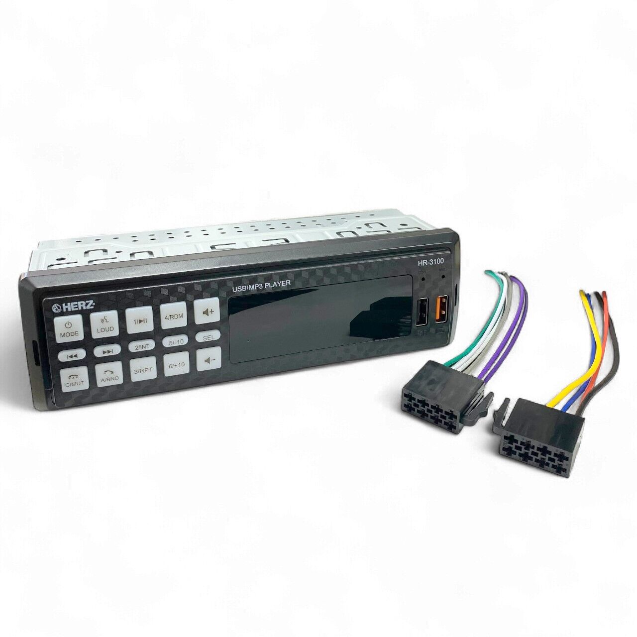 Herz HR-3100 Bluetooth-Aux 2x Usb Girişli Oto Teyp