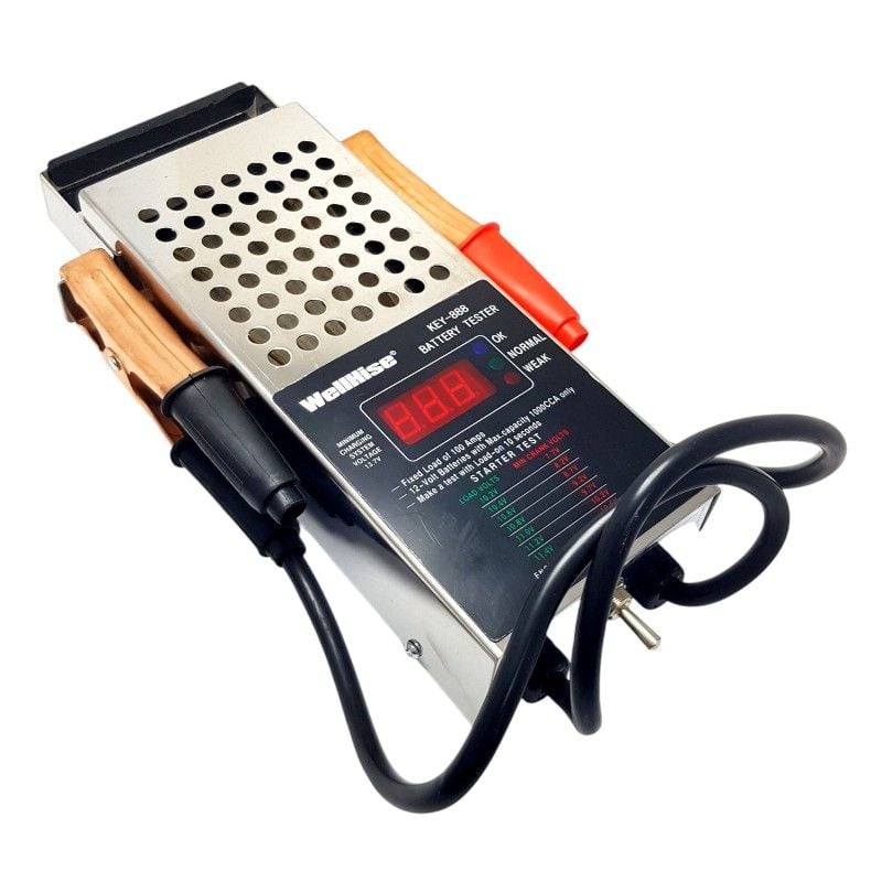 Wellhise KEY-888 Dijital Akü Test Cihazı 12Volt 125 Amper