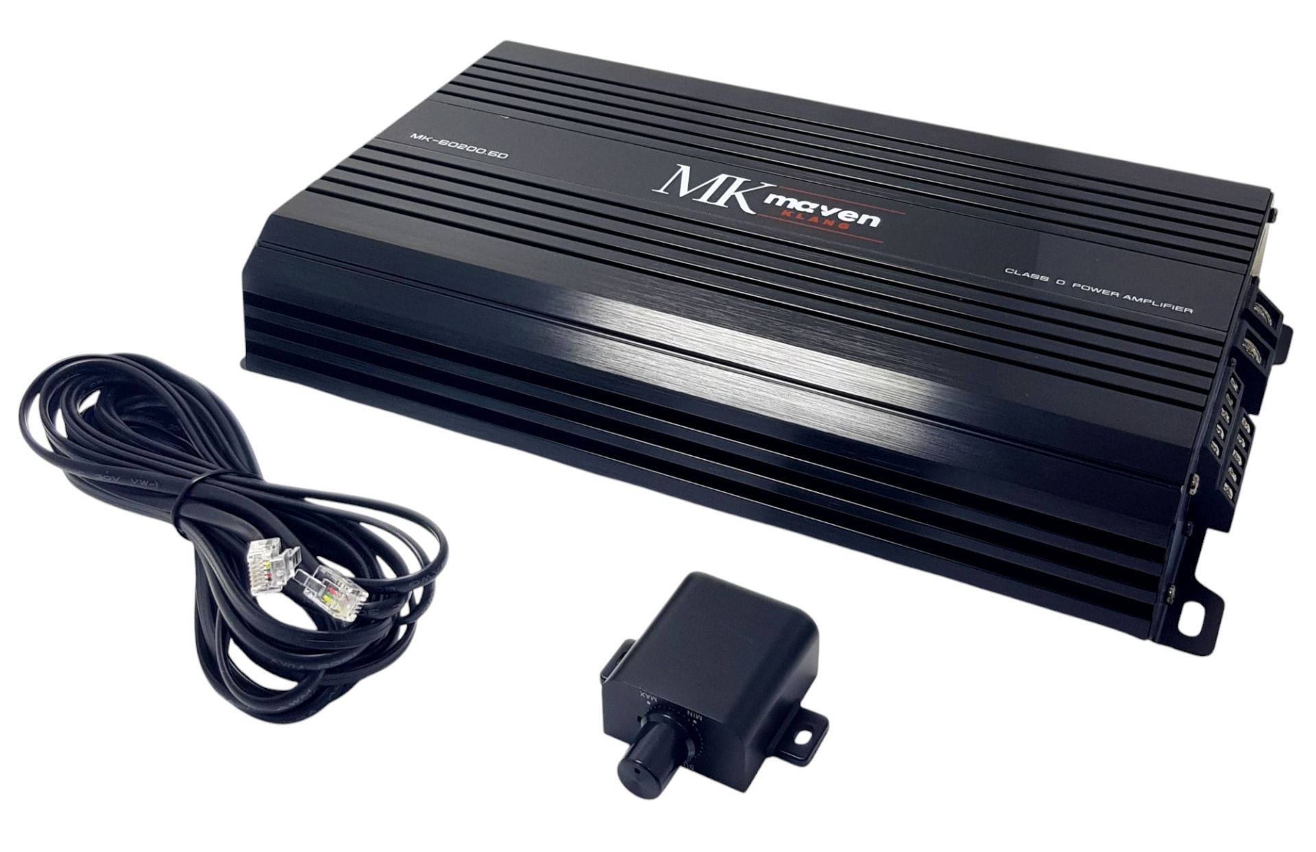 MK MAVEN KLANG 5 Kanal Bas Kontrollü 5500W Oto Amfi MK-60200.5D