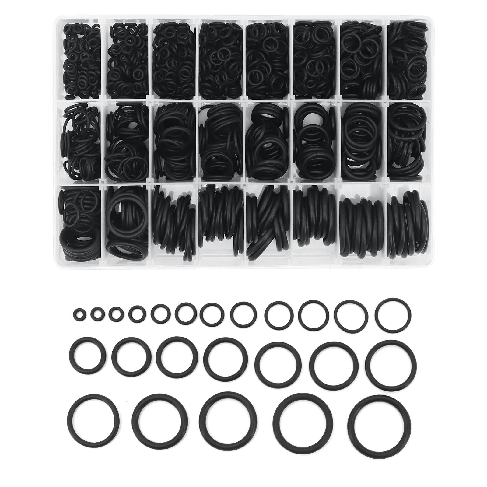 Powermaster PM-28533 Nitril Su Geçirmez Kauçuk Halka Seti - 800Adet