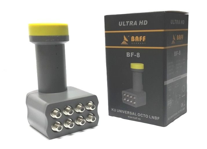 BAFF BF-8 0,1dB 8 Çıkışlı OCTO LNB