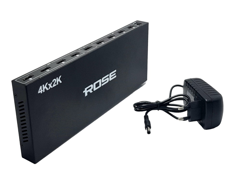 ROSE 1x8 HDMI Splitter v1.4 4Kx2K