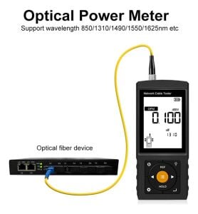 Novacom LT-300S RJ45 Poe Uyumlu Çok Fonksiyonlu Kablo Test Cihazı