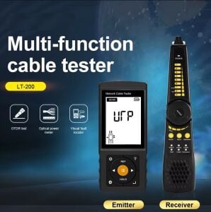 Novacom LT-200S RJ45 Poe Uyumlu Çok Fonksiyonlu Kablo Test Cihazı