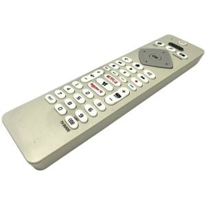 PHILIPS Ambilight Netflix Rakuten Tuşlu Beyaz Lcd Led Tv Kumandası - Ses Komutsuz