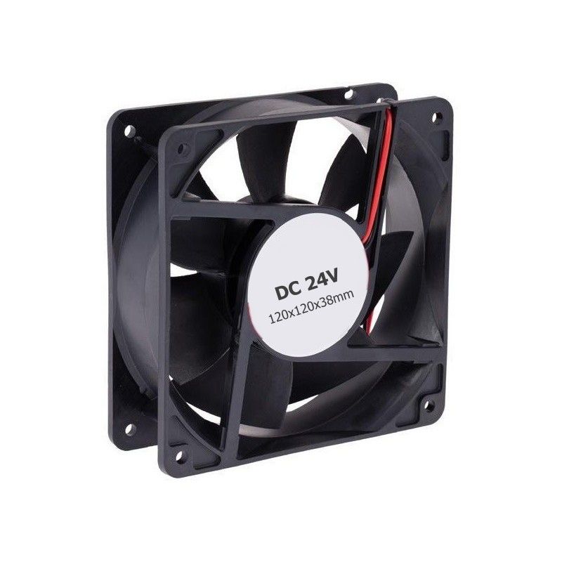 Powermaster 120x120x38mm 12cm DC 24Volt Fan