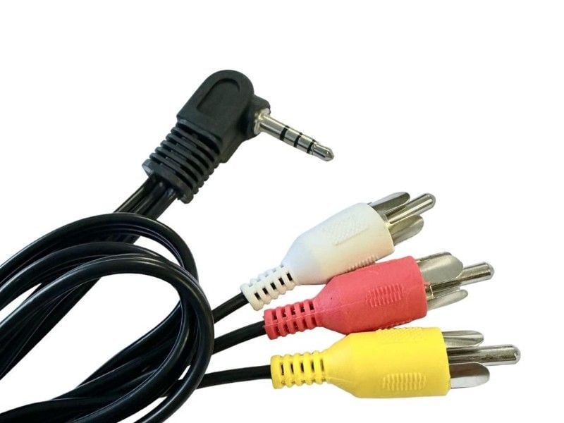 Rose 3.5mm - 3RCA Audio Video AV Kablo RC-38