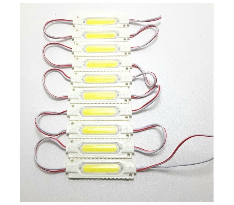 Ledwell Cob Ledli Mercekli Modül Led Beyaz - 10Adet