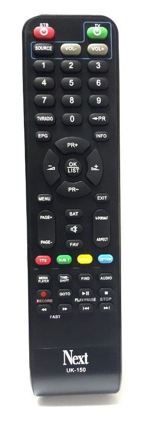 Next 5000 HD CX PLUS UK-150 Orjinal Uydu Kumanda