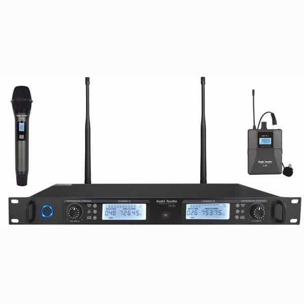 Gold Audio PRO2002 UHF EL+Yaka Telsiz Mikron Set 2Li