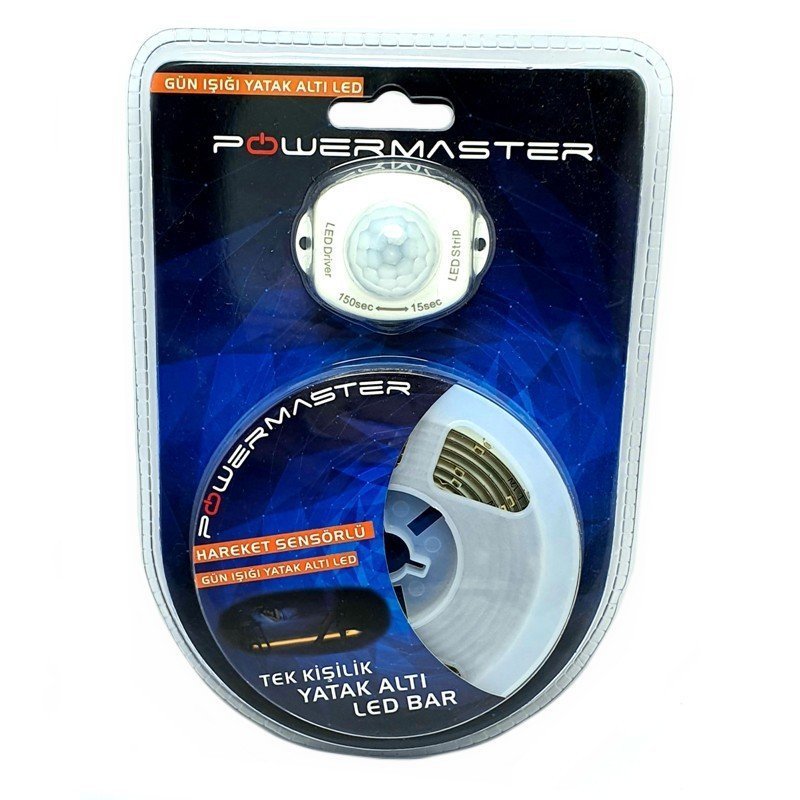 Powermaster Sensörlü Tek Kişilik Yatak Altı Led Aydınlatma