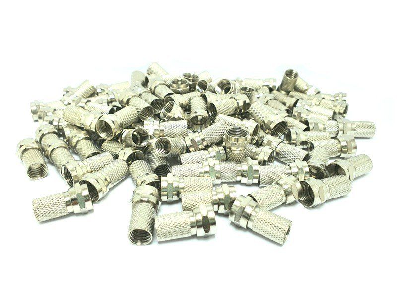 GESİ UJ-12010 RG6U6 Geniş F Konnektör 20mm - 100Adet