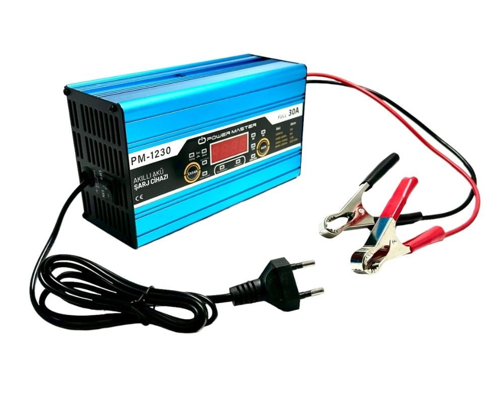 Powermaster 12Volt Max 30Amper Akü Şarj Cihazı PM-1230A