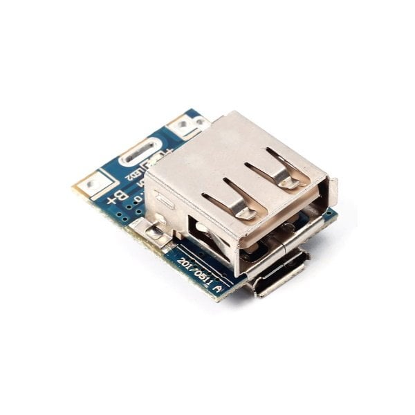 Arduino 3.7-5V 1A Powerbank Şarj Devresi - Micro USB