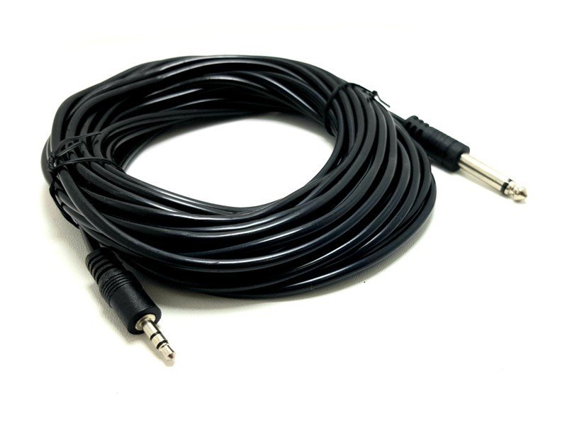 Winkel 6.3mm Mono - 3.5mm Stereo Kablo 10metre
