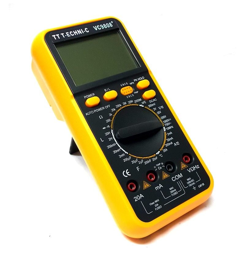 TT-TECHNIC VC9808+ Dijital Multimetre