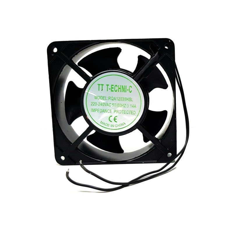 TT-TECHNIC 220Volt 12cm Metal Fan 120x120x38mm