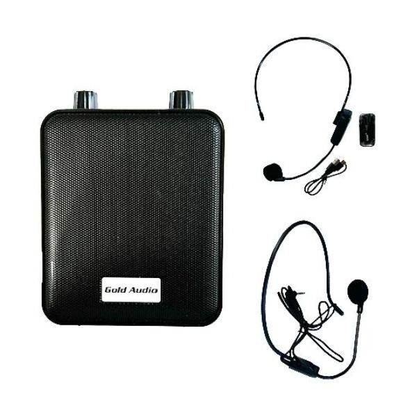 GoldAudio GR-12 Kablosuz / Kablolu Headset Mikrofonlu Taşınabilir Bluetooth Hoparlör