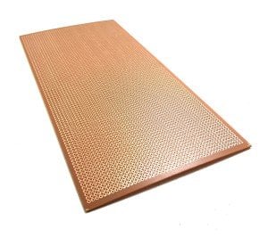 electroon 25x12 Delikli Lehimli Plaket