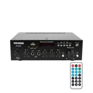 Rose FR-9301 2x80Watt USB/SD/Bluetooth Hat Trafolu Anfi 220Volt