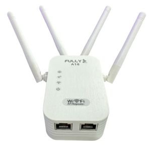 Fully A18 Wifi Repeater Access Point 300Mbps 4Antenli WPS Özellikli