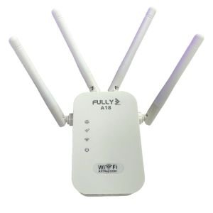Fully A18 Wifi Repeater Access Point 300Mbps 4Antenli WPS Özellikli