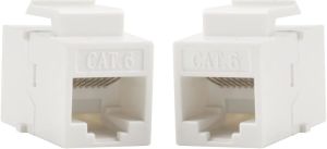 electroon RJ45 Cat6 Dişi-Dişi Ara Fiş Klipsli 8P8C