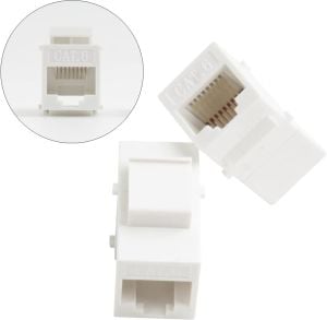electroon RJ45 Cat6 Dişi-Dişi Ara Fiş Klipsli 8P8C