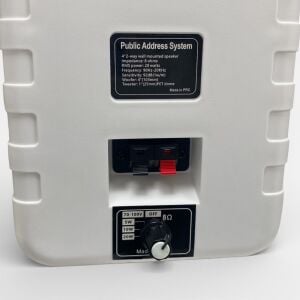 Rose RD-04W 4'' 10Cm 8 Ohm 20W Hat Trafolu Kabin Hoparlör Beyaz - 1Adet