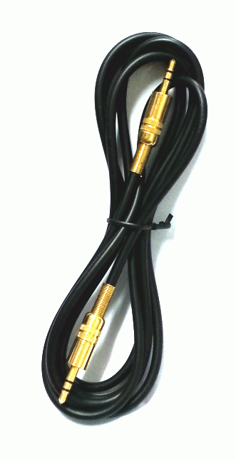 3,5mm Metal Stereo Jaklı Ses Kablosu 1,5mt