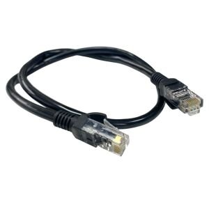 Hadron 60cm CAT6 Patch Kablo - Siyah