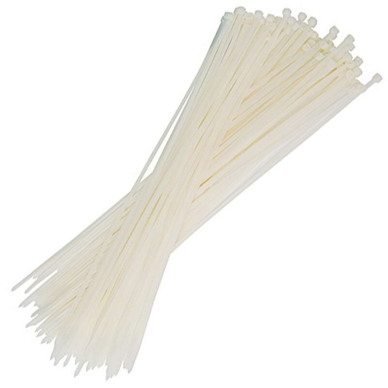Class CT-36300 30cm Beyaz Kablo Bağı Cırt Kelepçe 100Adet